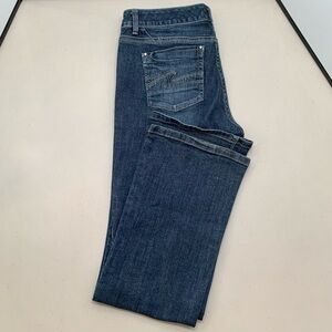 White House Black Market Jeans Adult 10R Blue Pockets Boot Leg Women’s